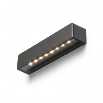 RENDL ulkotilan valaisin SAMPO seinä tummanharmaa 230V LED 9W IP65 3000K R13619 4