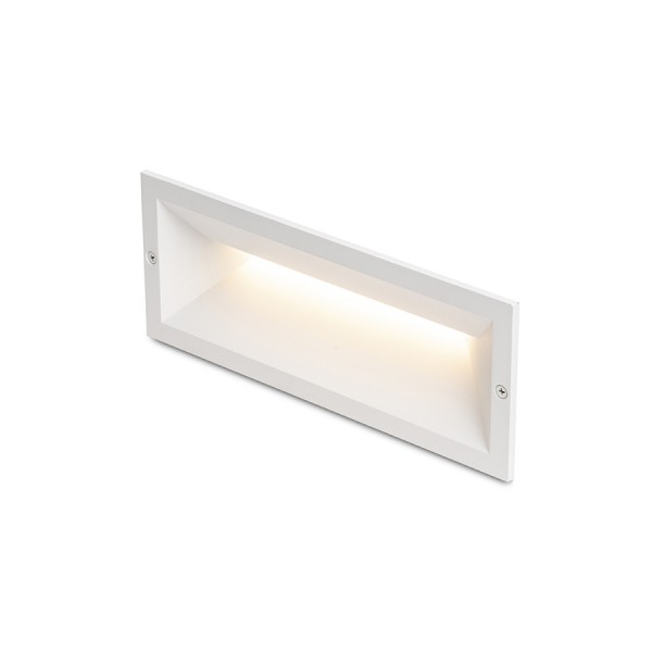 RENDL ulkotilan valaisin RAGG upotettu valkoinen 230V LED 12W IP65 3000K R13620 1