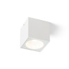 RENDL luminaria de exterior SENZA SQ techo blanco vidrio transparente 230V LED 6W IP65 3000K R13624 2