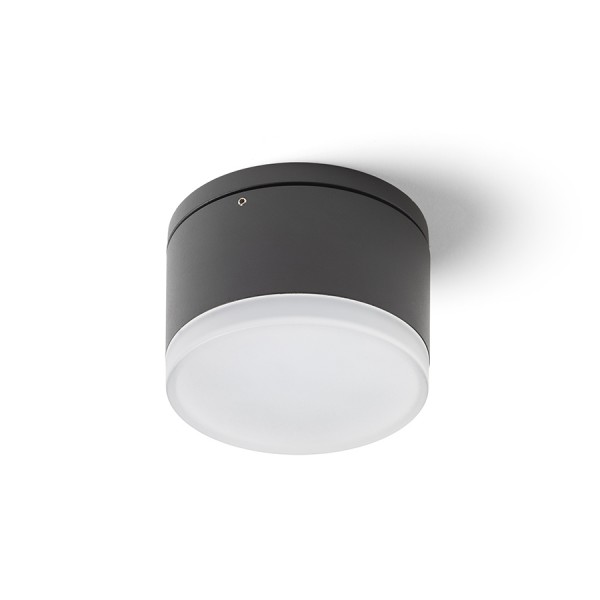 RENDL външна лампа ORIN R stropní antracitová satinovaný akryl 230V LED 10W IP54 3000K R13627 1