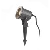 RENDL outdoor lamp BLUESTAR on spike anthracite grey 230V GU10 35W IP65 R13630 5