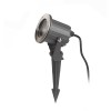 RENDL outdoor lamp BLUESTAR on spike anthracite grey 230V GU10 35W IP65 R13630 3