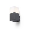 RENDL buiten lamp CLYDE wandlamp antracietgrijs 230V LED E27 11W IP44 R13637 3