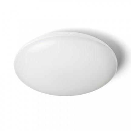 RENDL luminaire en saillie SASSARI plafonnier blanc polycarbonate 230V LED 24W IP65 3000K R13642 1