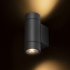 RENDL buiten lamp MIZZI NEW II wandlamp antracietgrijs 230V GU10 2x35W IP65 R13643 4