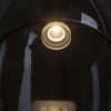 RENDL lámpara colgante BELLINI M LED colgante negro vidrio de color humo 230V LED 5W 30° 3000K R13652 4