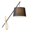 RENDL stojanová lampa DANTE stojanová černá dřevo 230V LED E27 15W R13653 6