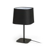 RENDL lámpara de mesa PERTH mesa negro/negro 230V LED E27 11W R13664 1