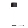 RENDL lámpara de pie PERTH suelo negro/negro 230V LED E27 15W R13666 3