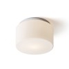 RENDL opbouwlamp ARANA R 27 plafondlamp opaalglas/chroom 230V LED E27 15W IP44 R13683 3
