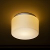 RENDL felületre szerelhető lámpatest ARANA R 27 mennyezeti lámpa opál üveg/króm 230V LED E27 15W IP44 R13683 2