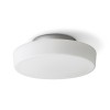 RENDL surface mounted lamp ZARA LED 26 ceiling opal-colored glass/chrome 230V LED 12W IP44 3000K R13686 3