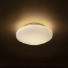 RENDL surface mounted lamp SARA LED 26 ceiling opal-colored glass/chrome 230V LED 12W IP44 3000K R13687 2