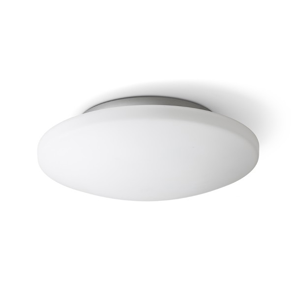 RENDL surface mounted lamp SARA LED 36 ceiling opal-colored glass/chrome 230V LED 24W IP44 3000K R13688 1