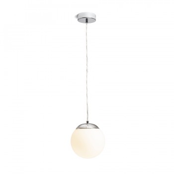 RENDL riippuvalaisin BOLLY 17 riippuvalaisin opaalilasi/kromi 230V LED E27 15W IP44 R13692 3