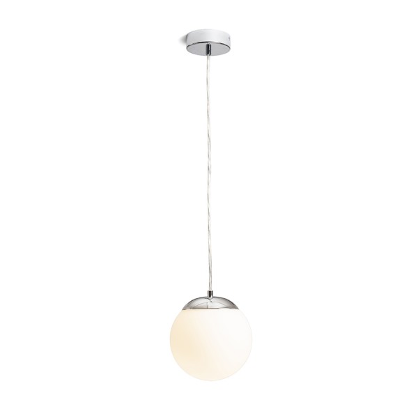 RENDL висяща лампа BOLLY 17 závěsná opálové sklo/chrom 230V LED E27 11W IP44 R13692 1