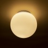 RENDL surface mounted lamp BOLLY 26 ceiling opal-colored glass/chrome 230V LED E27 15W IP44 R13694 4