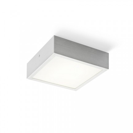 RENDL luminaire en saillie STRUCTURAL LED 20x20 montage en surface aluminium brossé 230V LED 12W 3000K R13708 1