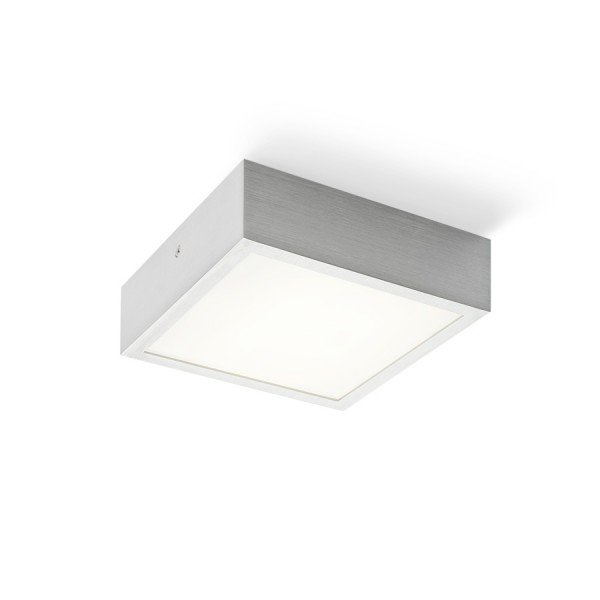 RENDL монтажна лампа STRUCTURAL LED 20x20 přisazená česaný hliník 230V LED 12W 3000K R13708 1