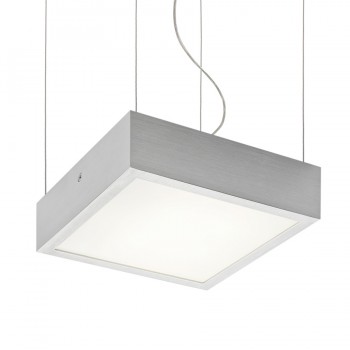 RENDL riippuvalaisin STRUCTURAL LED 20x20 riippuvalaisin alumiininen harjattu alumiini 230V LED 12W 3000K R13709 2