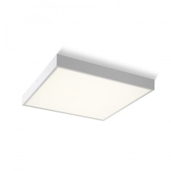 RENDL pinta-asennettu valaisin STRUCTURAL LED 55x55 pinta-asennettava valkoinen valkoinen 230V LED 48W 3000K R13711 3