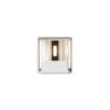 RENDL Vanjska svjetiljka TITO SQ DIMM zidna bijela 230V LED 2x3W IP65 3000K R13738 9