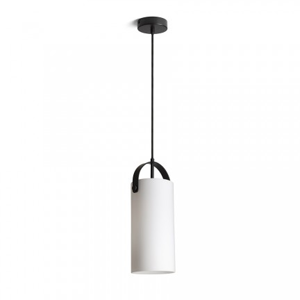 RENDL hanglamp JULIETTA 31 hanglamp opaalglas/zwart 230V LED E27 15W R13753 1