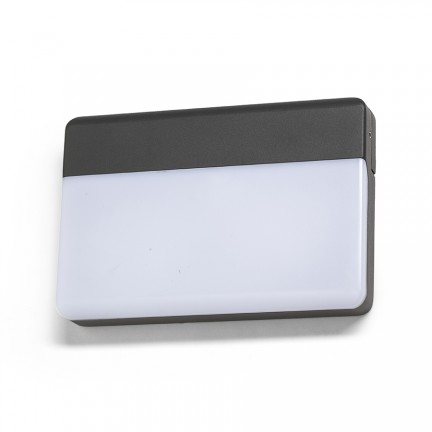 RENDL luminaire d'éxterieur GAVIN mural gris anthracite acrylique dépoli 230V LED 13W IP65 3000K R13756 1