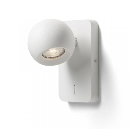 RENDL bodové světlo SIENA nástěnná bílá 230V LED GU10 9W R13761 1