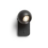 RENDL Spotlight SIENA wandlamp zwart 230V GU10 50W R13762 2