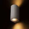 RENDL udendørslampe GRANITA II væg beton/lys granit 230V LED GU10 2x5W IP65 R13792 3