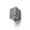 RENDL външна лампа KANE I nástěnná beton/dekor tmavý granit 230V LED GU10 5W IP65 R13793 2