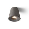 RENDL surface mounted lamp VOLCA ceiling concrete/dark granite 230V LED GU10 5W R13795 4