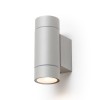 RENDL outdoor lamp MIZZI NEW II wall silver grey 230V GU10 35W IP65 R13797 1