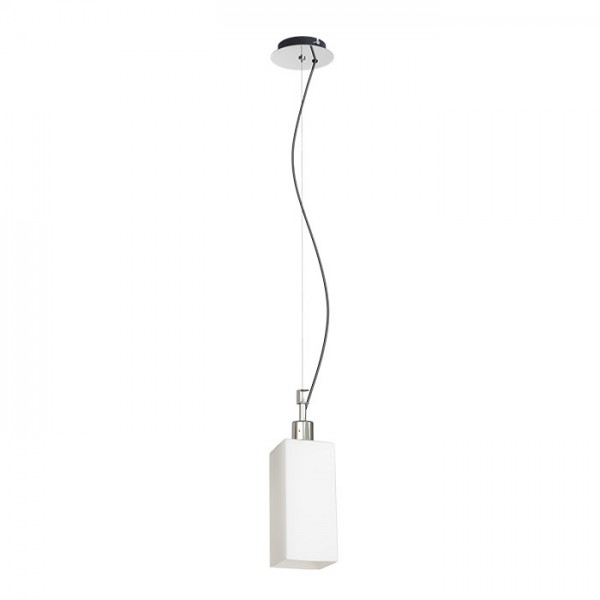 RENDL hanglamp LIZ NEW hanglamp opaalglas/chroom 230V LED E27 15W R13822 1