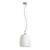 RENDL hanglamp COROA NEW 28 hanglamp opaalglas/chroom 230V LED E27 15W R13824 1