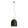 RENDL lámpara colgante COROA NEW 28 colgante negro cromo 230V LED E27 15W R13825 1