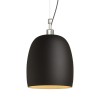 RENDL lámpara colgante COROA NEW 28 colgante negro cromo 230V LED E27 15W R13825 2