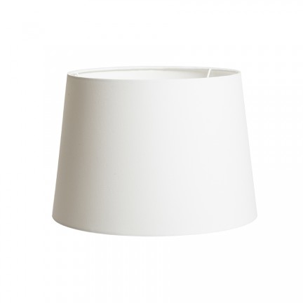 RENDL lámpabúra AMBITUS 30/21 asztali lámpaernyő Polycotton fehér max. 28W R13841 1