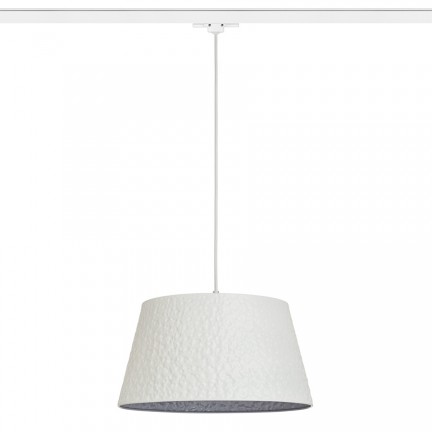 RENDL 3-fase stroomrailsysteem BUCKY 40 voor 3f. stroomrail wit/grijs metaal 230V LED E27 15W R13859 1