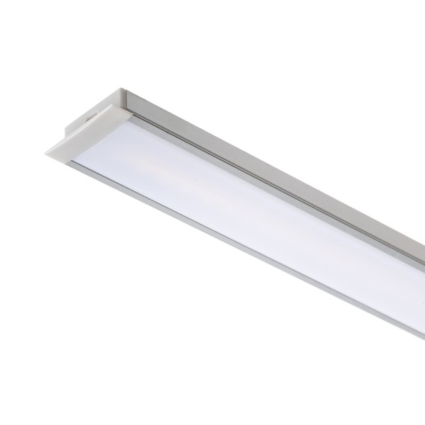 RENDL ledstrip LED PROFILE A verzonken 1m Aluminium/Melk Acryl R13864 1