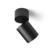 RENDL spot DARIO plafonnier noir laiton brossé 230V GU10 9W R13868 3