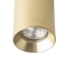 RENDL Spotlight DARIO plafondlamp Geborsteld Messing 230V GU10 9W R13869 9