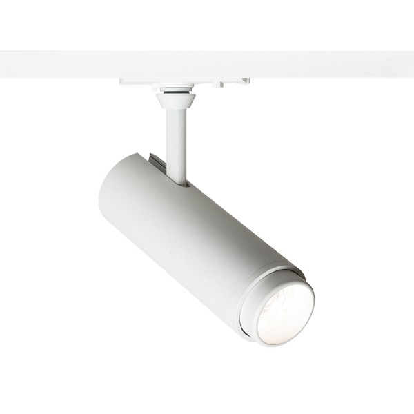 RENDL 1-Phase-Lichtsysteme FOCUS 12 DIMM für 1-Phase-Stromschiene weiß 230V LED 12W 10 60° 3000K 4000K 5000K R13878 1