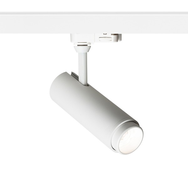RENDL 3-Phasen-Lichtsysteme FOCUS 12 DIMM für 3-Phasen-Stromschiene weiß 230V LED 12W 10 60° 3000K 4000K 5000K R13882 1