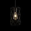 RENDL lámpara colgante ILUSIA colgante negro 230V LED E27 15W R13892 2