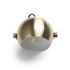 RENDL spotlight AGNETA surface mounted brushed brass/black 230V LED E27 11W R13895 4