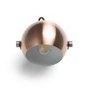 RENDL spotlight AGNETA surface mounted brushed copper/black 230V LED E27 11W R13896 4