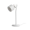 RENDL tafellamp CELEIA tafellamp mat wit mat nikkel 230V LED E27 11W R13903 3