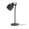RENDL asztali lámpa CELEIA asztali lámpa matt fekete szálcsiszolt réz 230V LED E27 11W R13904 2